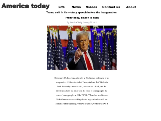 TrumpSaid screenshot