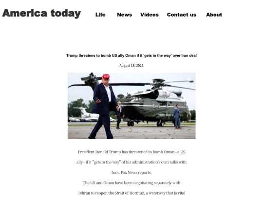 TrumpThreatens screenshot