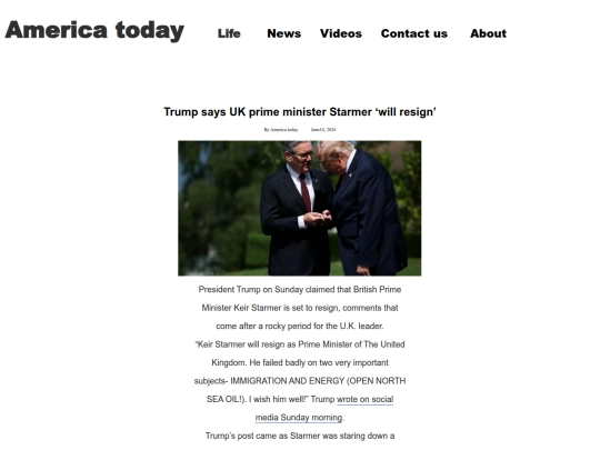 TrumpsaysUK screenshot