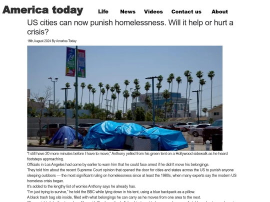US cities can now punish homelessness screenshot
