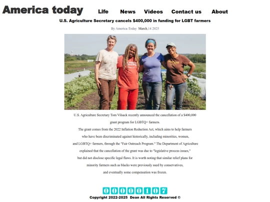 USAgricultureSecretary screenshot