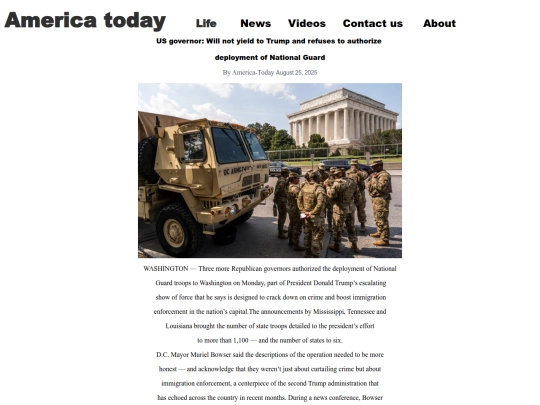 USGovernor screenshot