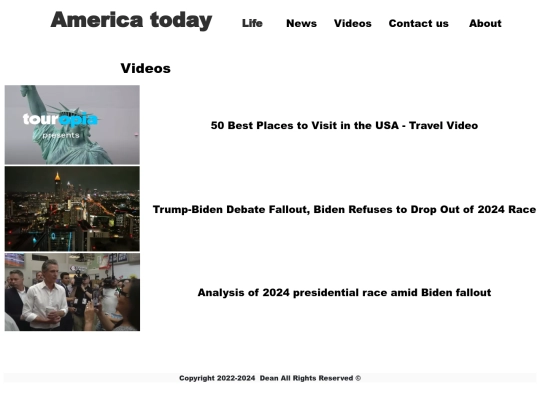 Videos screenshot