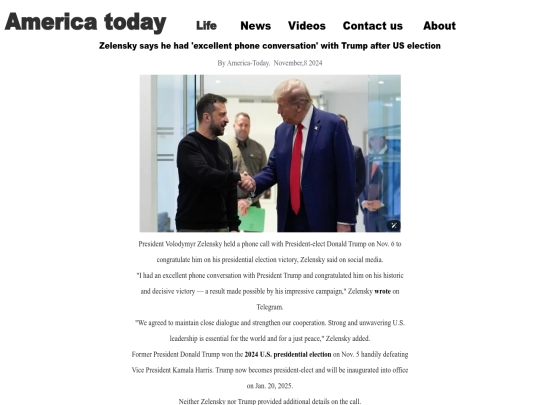 Zelenskysays screenshot