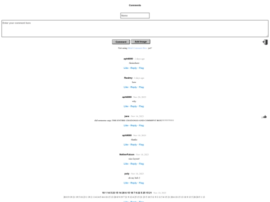 newcomment screenshot