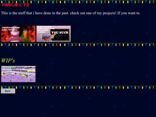 projectsv0.1 screenshot