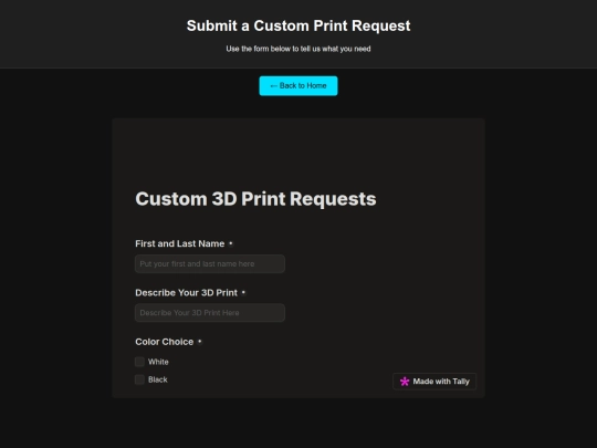 request screenshot