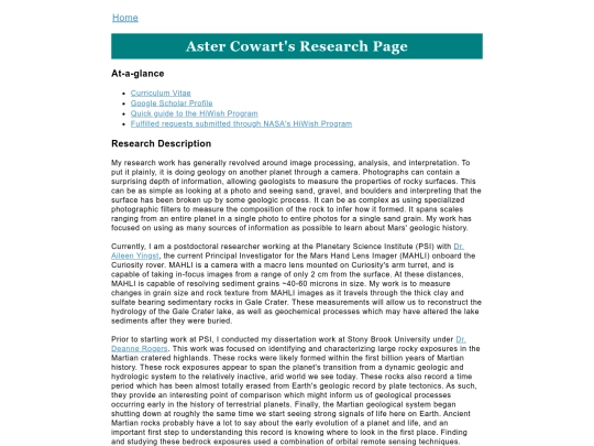 research screenshot