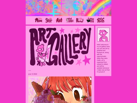 Artpage2 screenshot