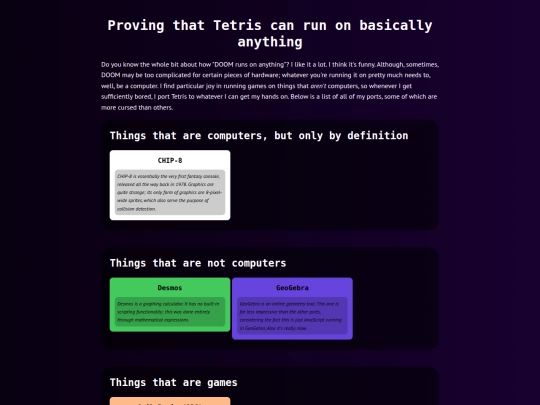 tetris screenshot