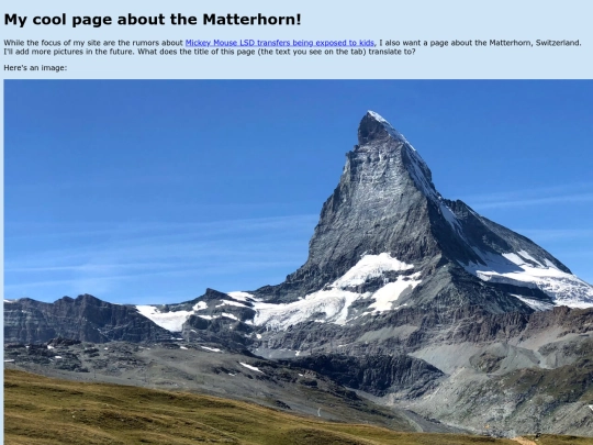 matterhon screenshot