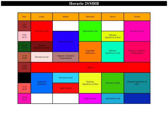 Horario/horario screenshot