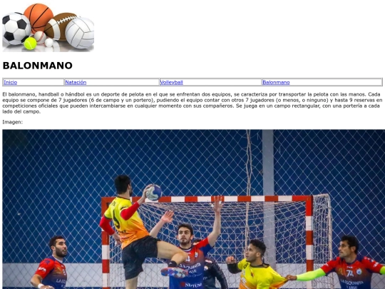 BALONMANO screenshot