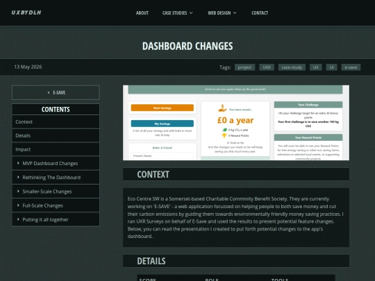 case-studies/e-save/dashboard-changes screenshot