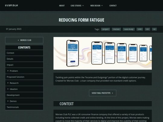 case-studies/morses-club/form-fatigue screenshot