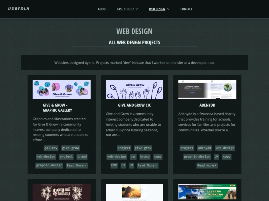 web-design screenshot