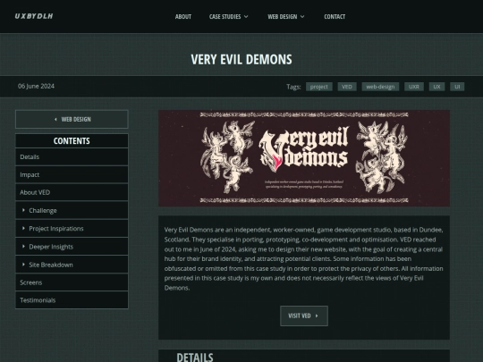 web-design/ved screenshot