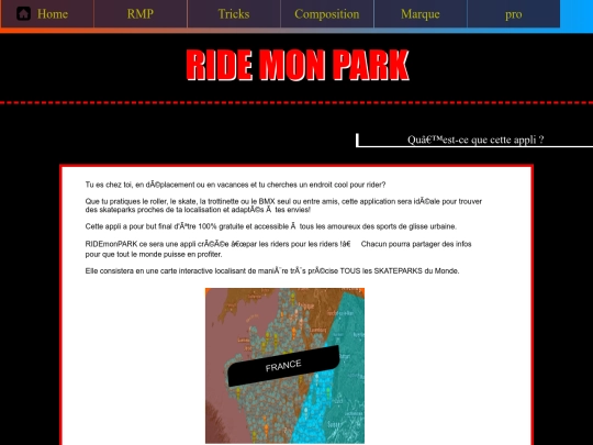 app RMP screenshot