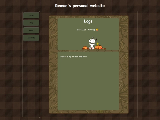 blog screenshot