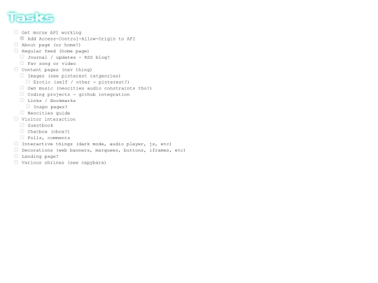 tasks screenshot