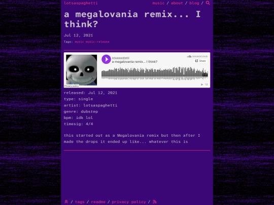 posts/releases/a-megalovania-remix...-i-think screenshot