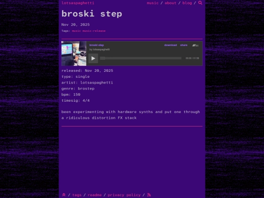 posts/releases/broski-step screenshot