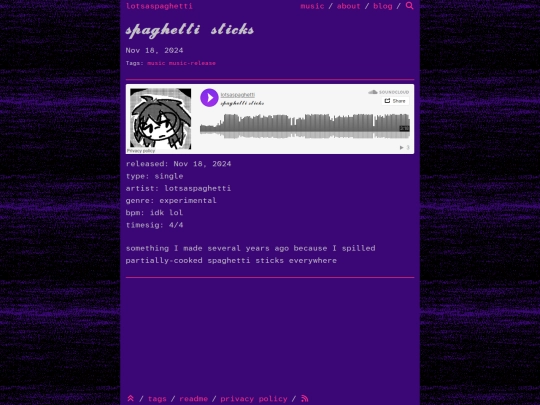 posts/releases/spaghetti-sticks screenshot