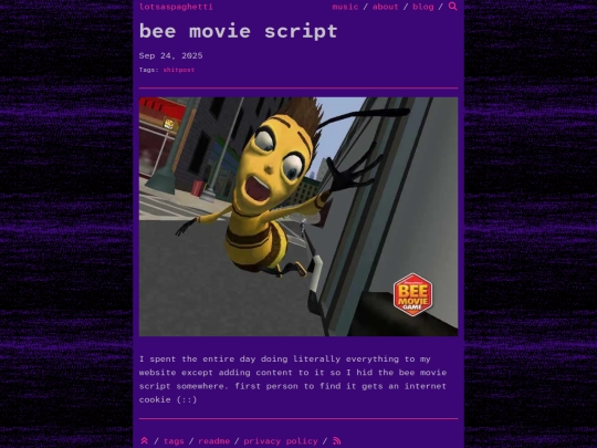 posts/shitposts/bee-movie-script screenshot