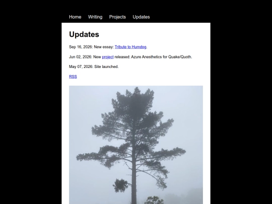 updates screenshot