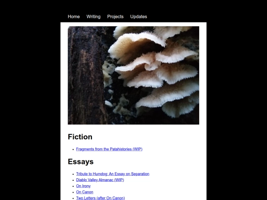 writing screenshot