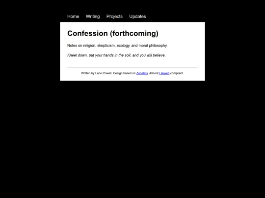 writing/confession screenshot