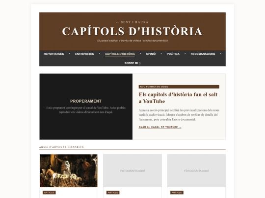 Capítols d'Història screenshot