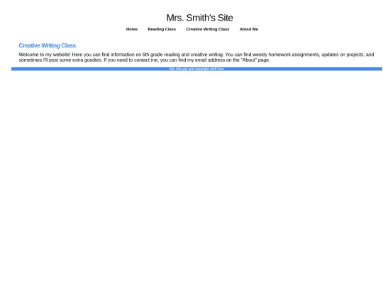 Lesson10_SiteRedesign/creativewriting screenshot