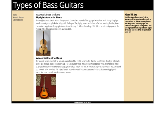 Project5/acoustic screenshot