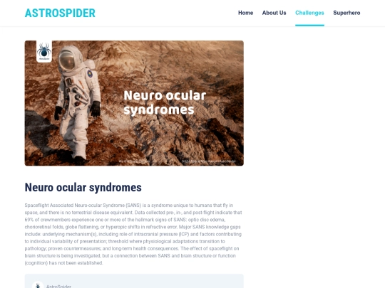 astrospider/sans screenshot