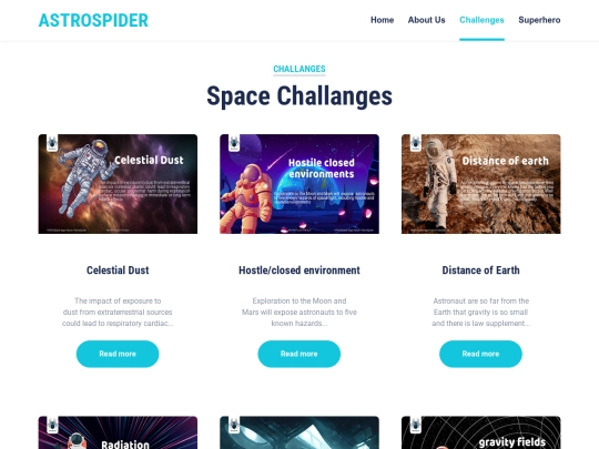 astrospider/service screenshot