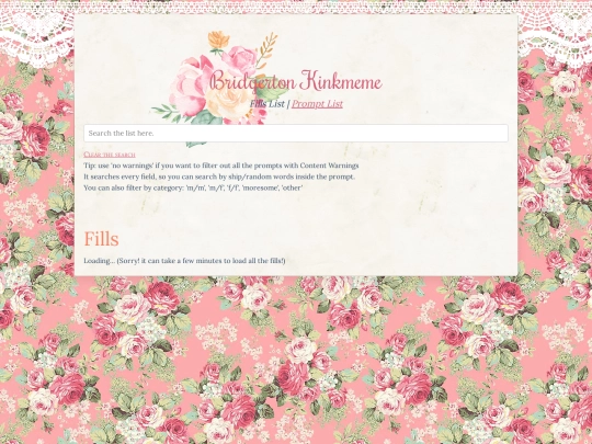 fills screenshot