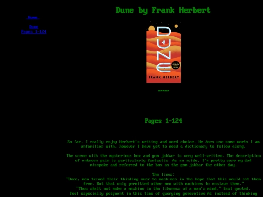 book-journals/Dune screenshot