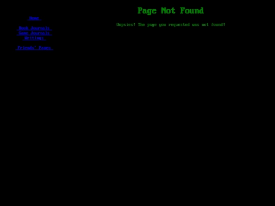 not_found screenshot