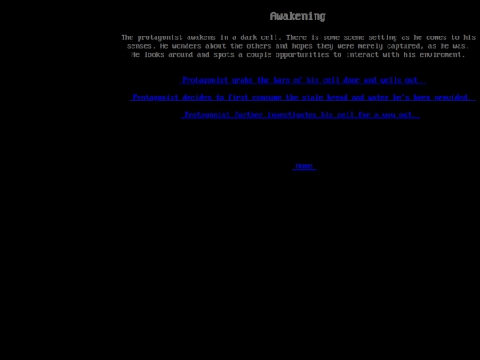 writings/cyoa/dungeon-crawl/awakening screenshot