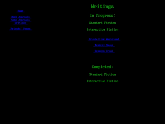 writings/writings screenshot