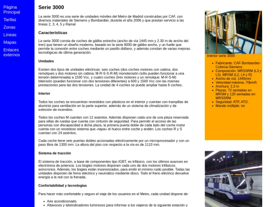 documents/serie3000 screenshot