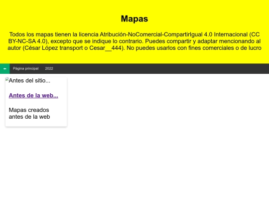 subpaginas/mapas screenshot