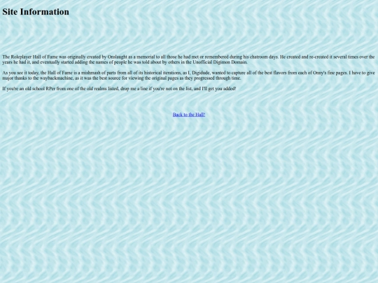 inf screenshot