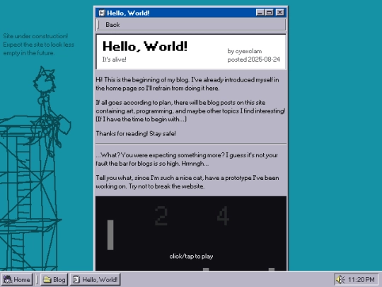 blog/hello-world screenshot