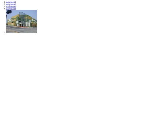assignment5 screenshot