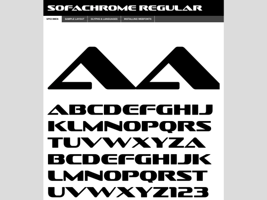 sofachrome/sofachrome_rg-demo screenshot