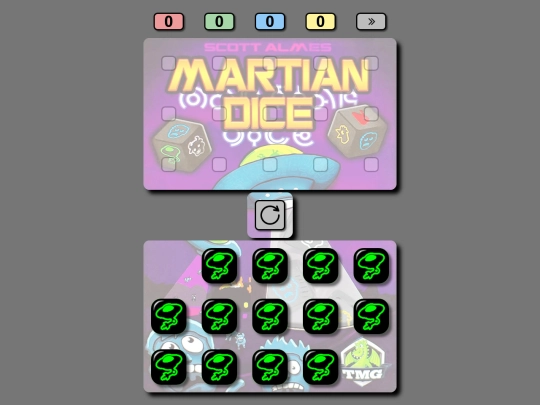 99 - Projetos/Jogos/Martian Dice/Martian Dice screenshot