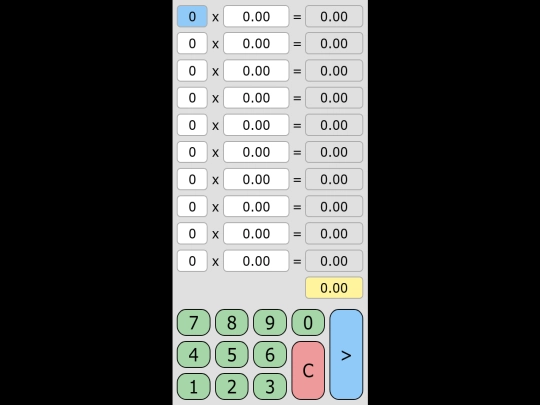 99 - Projetos/Outros/Calculadora/Calculadora screenshot