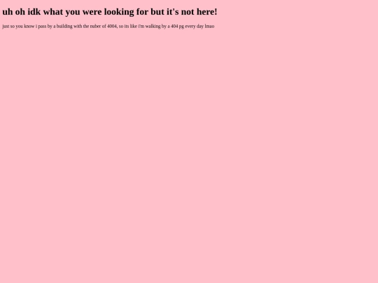 not_found screenshot